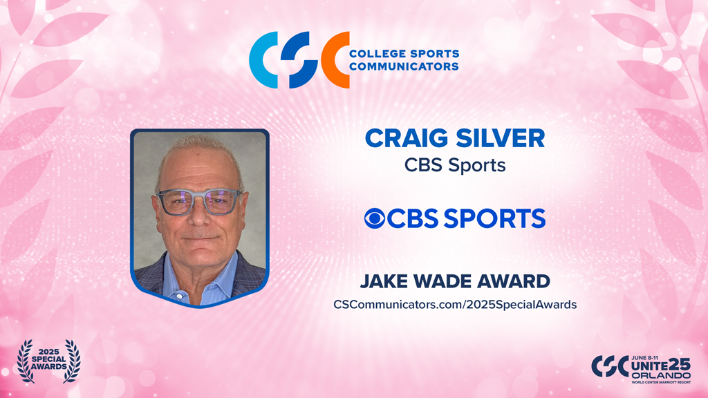 2025 Special Awards Salute: Craig Silver - Jake Wade Award
